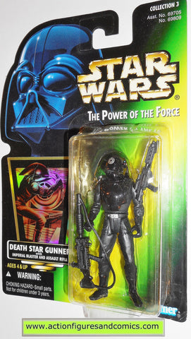 star wars action figures DEATH STAR GUNNER collection 3 .02 power of the force moc