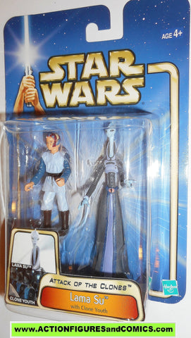 star wars action figures LAMA SU BOBA FETT 2002 Attack of the clones saga movie moc