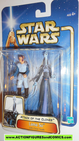 star wars action figures LAMA SU BOBA FETT 2002 Attack of the clones saga movie moc