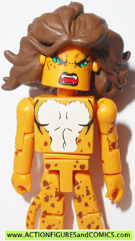 minimates CHEETAH wonder woman dc universe art asylum action figures