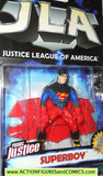 Total Justice JLA SUPERBOY superman dc universe league action figure moc