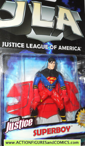 Total Justice JLA SUPERBOY superman dc universe league action figure moc