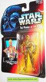 star wars action figures C-3PO .00 red card 1995 power of the force hasbro toys moc