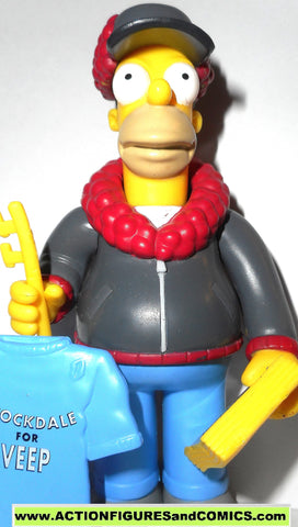 Simpsons HOMER MR PLOW 2003 series 12 wos action figure playmates toy