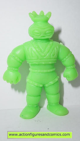 Muscle m.u.s.c.l.e men Kinnikuman HANIWA SATAN 194 1985 green mattel toys action figures