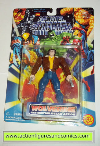 marvel universe toy biz WOLVERINE LOGAN x-men force 1996 action figures moc mip mib