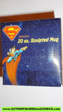 DC comic super heroes SUPERMAN LOGO mug 18 oz SCULPTED