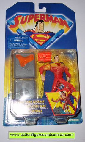 Superman the animated series X-RAY VISION kenner toys action figures moc mip mib
