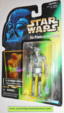 star wars action figures 2-1B medic droid 00 power of the force action figure