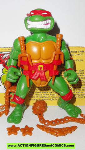 teenage mutant ninja turtles RAPHAEL RAPH Storage shell 1992 tmnt complete