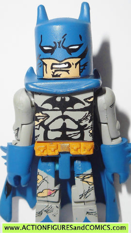 minimates BATMAN BLUE Battle damaged dc universe action figures