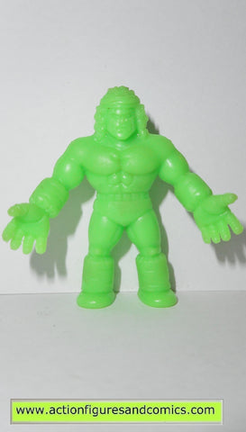 Muscle m.u.s.c.l.e men Kinnikuman TERRI BULL baffaloman E 211 GREEN 1985 mattel toys action figures