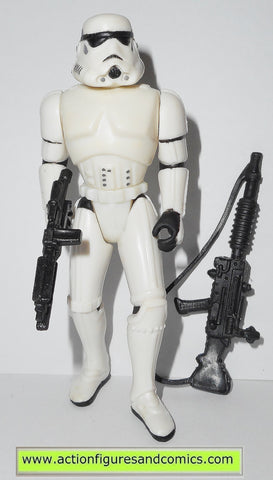 star wars action figures STORMTROOPER 1995 complete power of the force potf