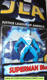 Total Justice JLA SUPERMAN BLUE dc universe league kenner action figure moc