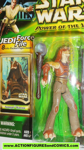 star wars action figures GUNGAN WARRIOR royal power of the jedi moc