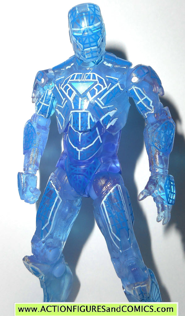 marvel universe Holographic IRON MAN kmart proving ground action figur
