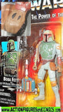 star wars action figures BOBA FETT 1996 .01 HALF CIRCLE red card moc
