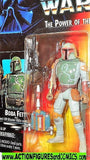 star wars action figures BOBA FETT 1996 .01 HALF CIRCLE red card moc