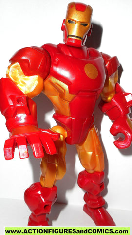 Marvel Super Hero Mashers IRON MAN gold armor 6 inch universe action figure 2015