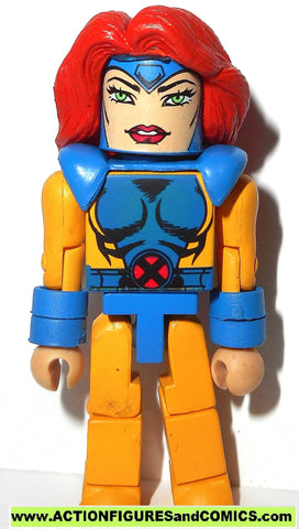 minimates JEAN GREY wave 34 series 90's jim lee x-men phoenix ms marvel action figure