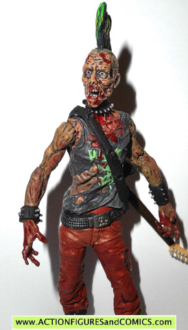 The Walking Dead PUNK ROCK ZOMBIE mcfarlane toys action figure series 4