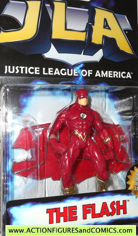 Total Justice JLA FLASH barry allen 1999 dc universe league action figure MOC