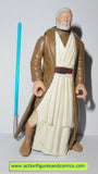 star wars action figures OBI WAN KENOBI BEN 1995 LONG LIGHT SABER power of the force