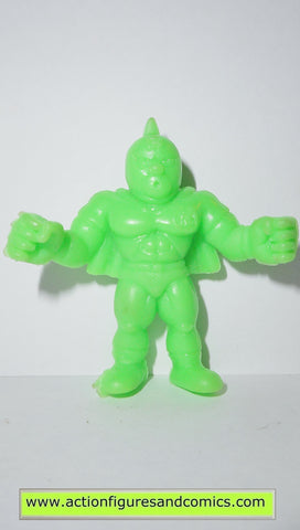 Muscle m.u.s.c.l.e men KINNIKUMAN D 017 1985 GREEN mattel toys action figures