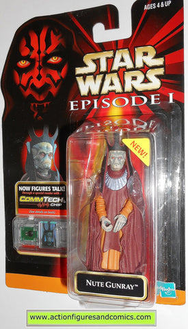 star wars action figures NUTE GUNRAY episode I 1 1999 hasbro toys moc mip mib
