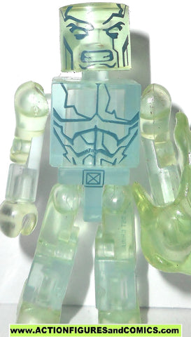 minimates ICEMAN x-men series 11 blue tinted marvel universe toy figure