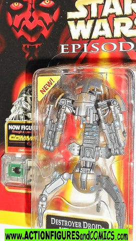 star wars action figures DESTROYER DROID battle damaged episode I hasbro toys moc