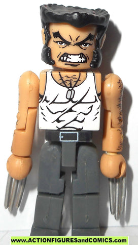 minimates WOLVERINE CIVILIAN LOGAN wave 5 series x-men toy figure