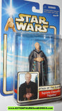 star wars action figures SUPREME CHANCELLOR PALPATINE 2002 Attack of the clones saga movie moc