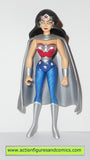 justice league unlimited WONDER WOMAN SILVER cape dc universe matte action figures
