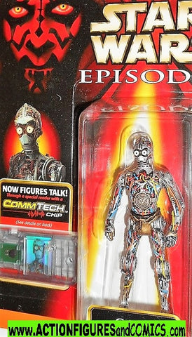 star wars action figures C-3PO episode I 1999 moc mip mib