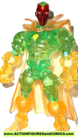 Marvel Super Hero Mashers VISION clear translucent 6 inch universe 2014 action figure