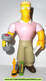 Simpsons RAINIER WOLFCASTLE series 11 playmates toy action figures wos
