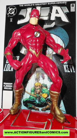 Total Justice JLA FLASH exclusive variant comic kenner toys action figures