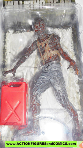 The Walking Dead CHARRED ZOMBIE series five 5 2014 moc mip