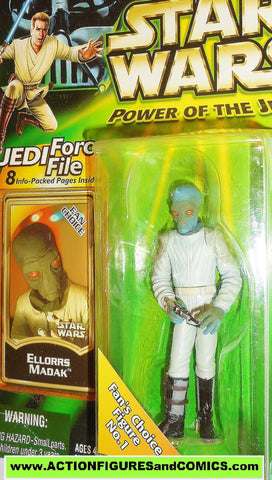 star wars action figures DUROS ELLORS MADAK power of the jedi moc