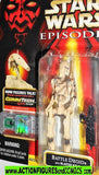 star wars action figures BATTLE DROID sliced variant episode I 1999 moc