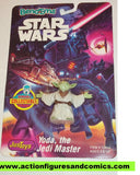 star wars action figures bend-ems YODA 1993 1st release moc