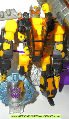 transformers cybertron SCRAP METAL yellow 2006 4 inch scout class action figure