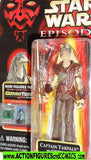 star wars action figures CAPTAIN TARPALS GUNGAN episode I 1 1999 moc