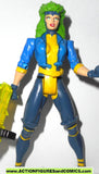 X-MEN X-Force toy biz POLARIS 1996 complete marvel universe action figures