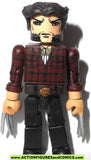 minimates WOLVERINE X-MEN origins marvel universe toy figure plaid shirt