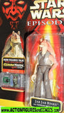 star wars action figures JAR JAR BINKS .00 VARIANT large photo episode I 1999 moc