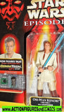 star wars action figures OBI-WAN KENOBI jedi duel episode I 1999 moc mip mib