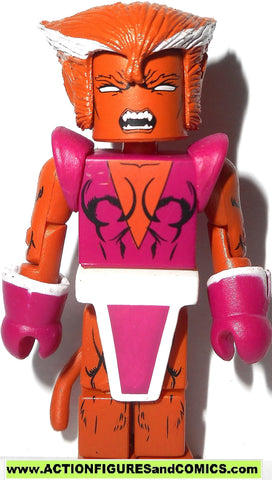 Minimates FERAL X-FORCE x-men SDCC comic con 2010 marvel universe toy figure