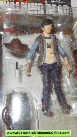 The Walking Dead CARL GRIMES 2013 mcfarlane toys series four moc